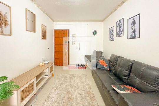 Sala de TV de apartamento para alugar com 2 quartos, 70m² em Ingleses do Rio Vermelho, Florianópolis