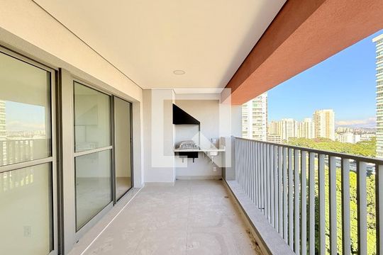 Varanda de apartamento à venda com 3 quartos, 95m² em Santo Amaro, São Paulo