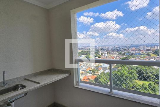 Varanda da Sala/cozinha de apartamento para alugar com 2 quartos, 69m² em Vila Branca, Jacareí