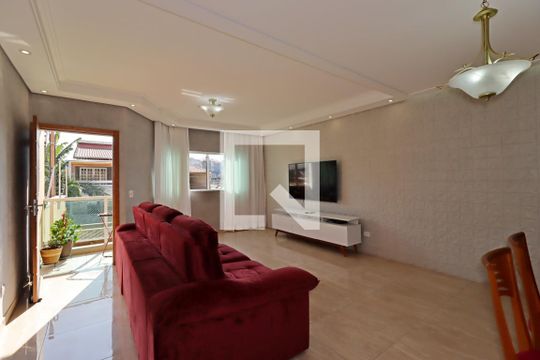 Sala de casa à venda com 3 quartos, 252m² em Parque João Ramalho, Santo André