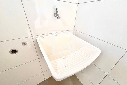 Área de Serviço de apartamento à venda com 3 quartos, 100m² em Vila Guilhermina, São Paulo