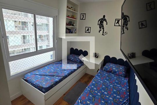 Quarto de apartamento à venda com 3 quartos, 82m² em Santo Amaro, São Paulo