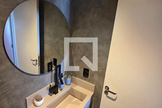 Banheiro de apartamento à venda com 3 quartos, 82m² em Santo Amaro, São Paulo