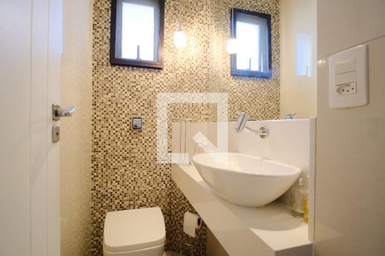 Lavabo de apartamento à venda com 4 quartos, 124m² em Vila Carrão, São Paulo