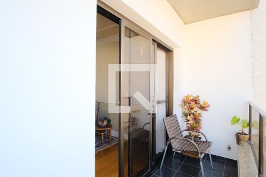 Varanda da Sala de apartamento à venda com 4 quartos, 124m² em Vila Carrão, São Paulo