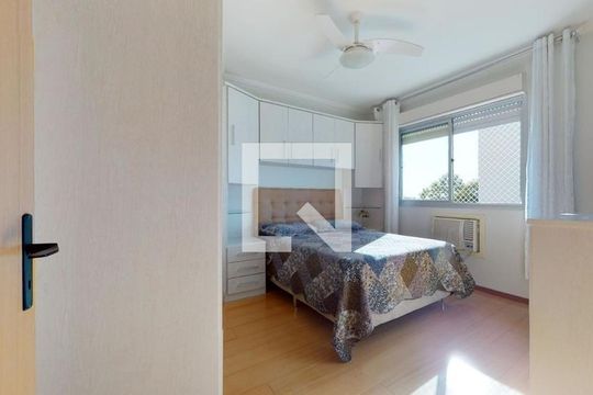 Quarto 1 de apartamento para alugar com 2 quartos, 60m² em Nonoai, Porto Alegre