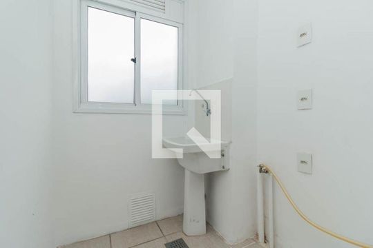 Sala/cozinha de apartamento para alugar com 2 quartos, 49m² em Nonoai, Porto Alegre