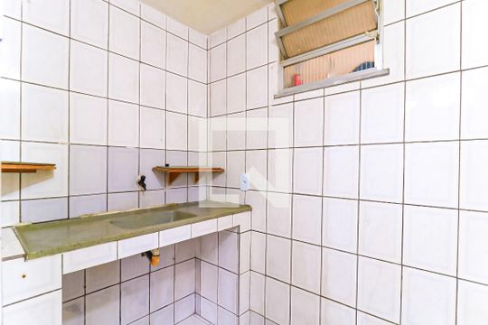 Cozinha de casa para alugar com 1 quarto, 55m² em Todos Os Santos, Rio de Janeiro