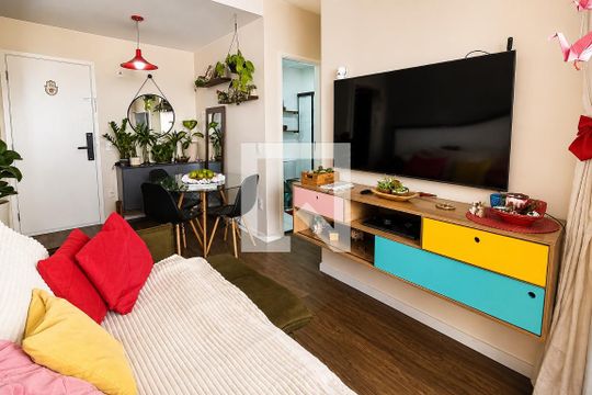 Sala de apartamento para alugar com 2 quartos, 51m² em Centro Histórico de São Paulo, São Paulo
