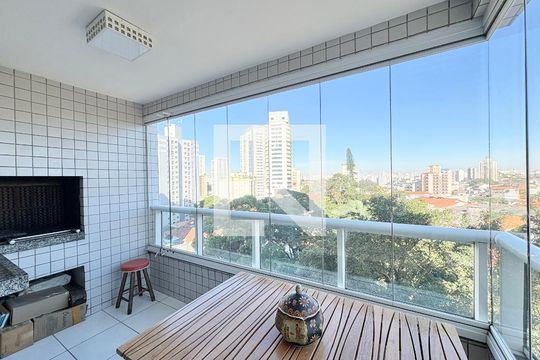 Varanda da Sala de apartamento à venda com 3 quartos, 103m² em Vila Primavera, São Paulo