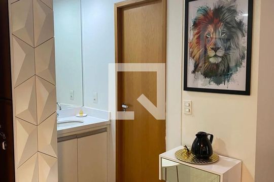 Sala/Quarto de apartamento para alugar com 1 quarto, 41m² em Setor Central, Goiânia