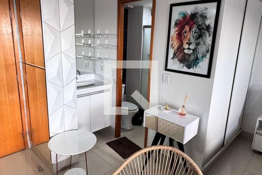 Sala/Quarto de apartamento para alugar com 1 quarto, 41m² em Setor Central, Goiânia