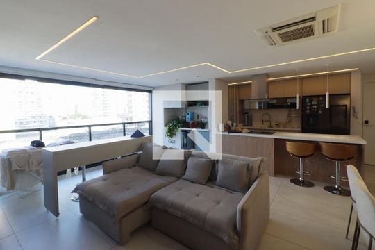 Sala/Cozinha de apartamento para alugar com 2 quartos, 92m² em Centro, Osasco