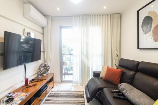 Sala de apartamento à venda com 2 quartos, 60m² em Vila Mafra, São Paulo