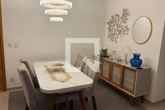 Sala de apartamento para alugar com 3 quartos, 94m² em Centro, Nova Iguaçu