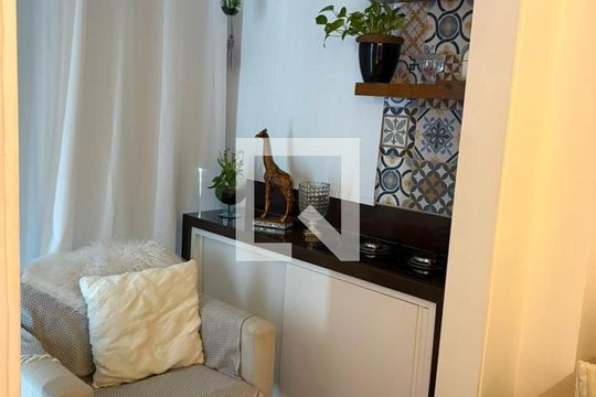 Sala de apartamento para alugar com 3 quartos, 94m² em Centro, Nova Iguaçu