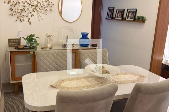 Sala de apartamento para alugar com 3 quartos, 94m² em Centro, Nova Iguaçu