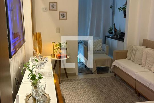 Sala de apartamento para alugar com 3 quartos, 94m² em Centro, Nova Iguaçu