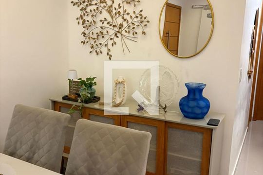 Sala de apartamento para alugar com 3 quartos, 94m² em Centro, Nova Iguaçu
