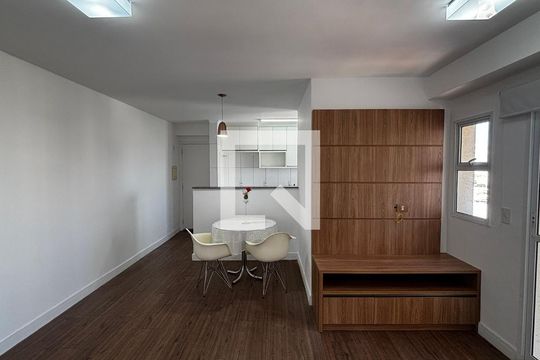 Sala - Sala de Jantar  de apartamento para alugar com 2 quartos, 67m² em Vila Valparaíso, Santo André