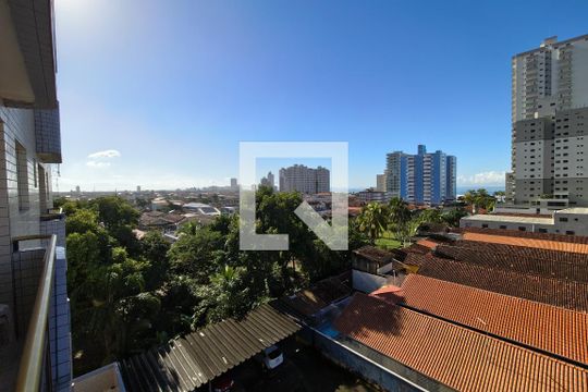 Sacada  de apartamento para alugar com 2 quartos, 72m² em Maracanã, Praia Grande