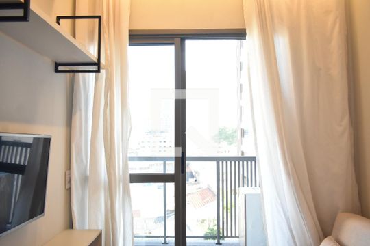 Sacada de apartamento para alugar com 1 quarto, 27m² em São Judas, São Paulo