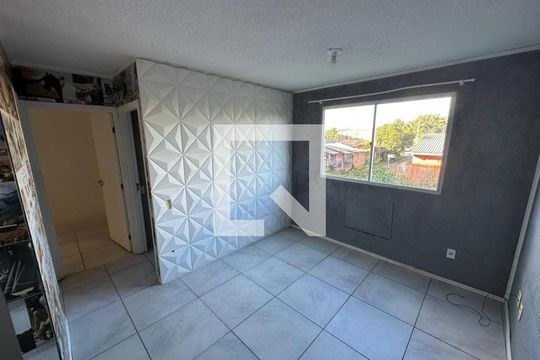 Sala/cozinha de apartamento para alugar com 2 quartos, 42m² em Santos Dumont, São Leopoldo