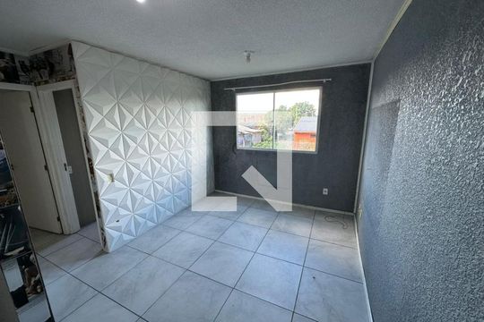 Sala/cozinha de apartamento para alugar com 2 quartos, 42m² em Santos Dumont, São Leopoldo