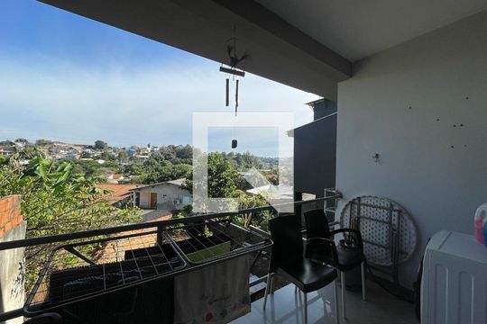 Varanda da Sala de casa à venda com 3 quartos, 135m² em Petrópolis, Novo Hamburgo
