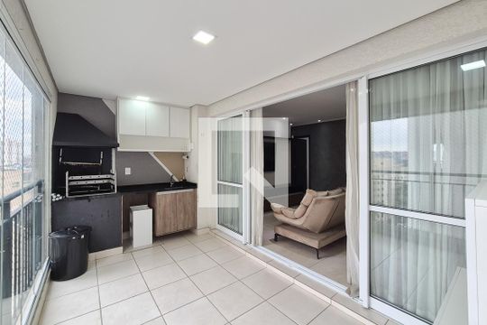 Varanda gourmet de apartamento à venda com 2 quartos, 82m² em Independência, São Bernardo do Campo