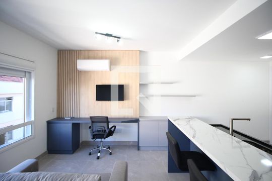 Studio de kitnet/studio para alugar com 1 quarto, 30m² em Moinhos de Vento, Porto Alegre