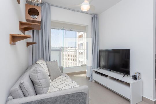 Sala de apartamento à venda com 2 quartos, 42m² em Vila Isa, São Paulo