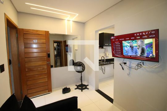 Sala de apartamento à venda com 1 quarto, 27m² em Vila Jacuí, São Paulo