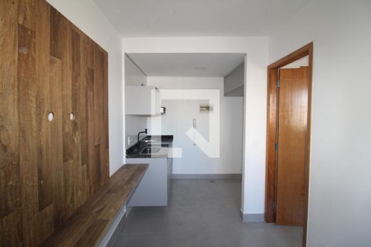 Sala / Cozinha de apartamento à venda com 1 quarto, 24m² em Santana, São Paulo