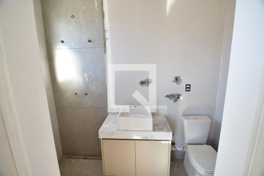 Banheiro Suíte de casa de condomínio à venda com 3 quartos, 130m² em Parque dos Pomares, Campinas
