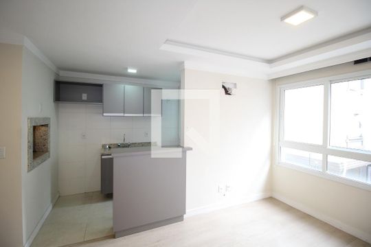Sala de apartamento para alugar com 1 quarto, 40m² em Auxiliadora, Porto Alegre