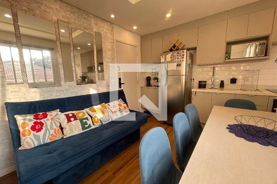 Sala de apartamento à venda com 1 quarto, 27m² em Vila Sonia, São Paulo