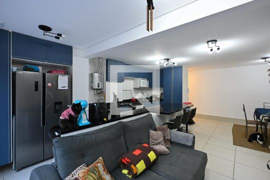 Sala de apartamento à venda com 3 quartos, 138m² em Parque Assuncao, Taboão da Serra
