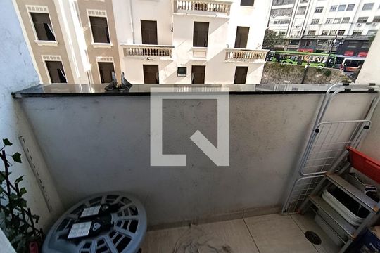 Varanda de kitnet/studio à venda com 1 quarto, 30m² em Centro Histórico de São Paulo, São Paulo