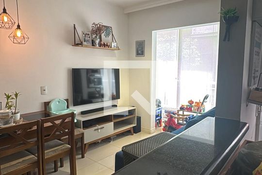 Sala de apartamento à venda com 2 quartos, 49m² em Jardim Bela Vista, Guarulhos