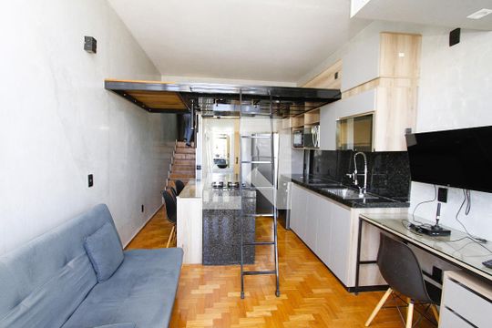 Kitnet de kitnet/studio à venda com 1 quarto, 30m² em Santo Agostinho, Belo Horizonte