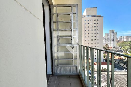Varanda Quarto 1 de apartamento à venda com 2 quartos, 76m² em Mirandópolis, São Paulo
