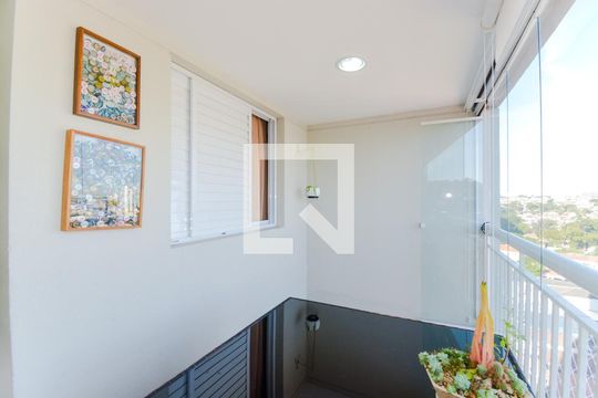 Varanda da Sala de apartamento à venda com 3 quartos, 72m² em Vila Galvão, Guarulhos