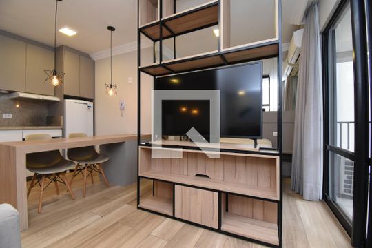 Studio de kitnet/studio para alugar com 1 quarto, 29m² em São Francisco, Curitiba