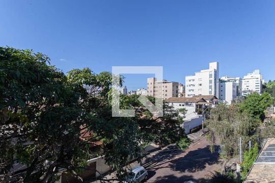 Varanda da sala 1 - Vista de apartamento à venda com 4 quartos, 165m² em Castelo, Belo Horizonte