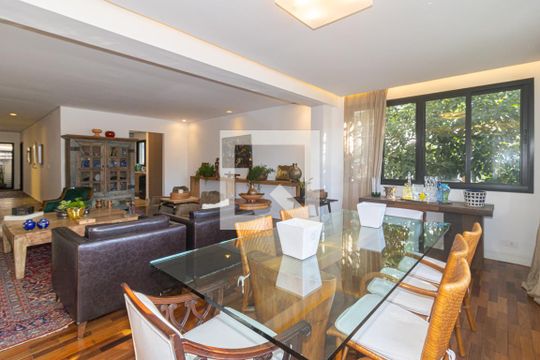Sala de Jantar de casa à venda com 3 quartos, 360m² em Indianópolis, São Paulo