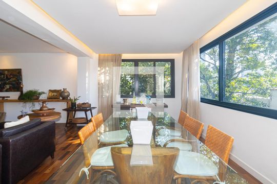 Sala de Jantar de casa à venda com 3 quartos, 360m² em Indianópolis, São Paulo