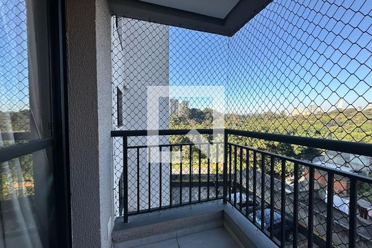 Varanda da Sala de apartamento à venda com 2 quartos, 55m² em Vila Sao Luiz (valparaizo), Barueri