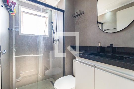 Banheiro de apartamento à venda com 1 quarto, 50m² em Brás, São Paulo