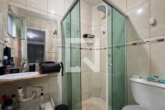 Suíte - Banheiro de apartamento à venda com 3 quartos, 150m² em Vargem Grande, Rio de Janeiro